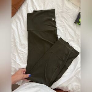 Green Lulu Align regular length size 10